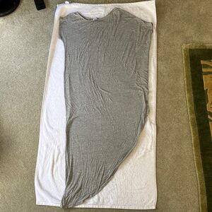 Asymmetrical Gray Dress